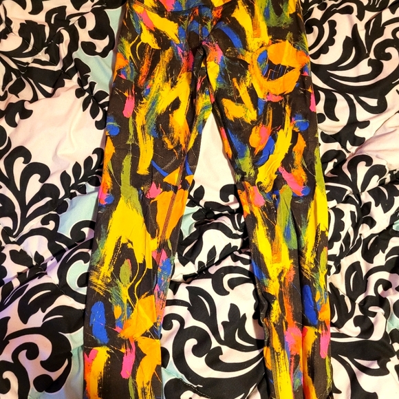 Lululemon Multi Color Wunder Under Leggings Size 6 - Picture 2 of 3